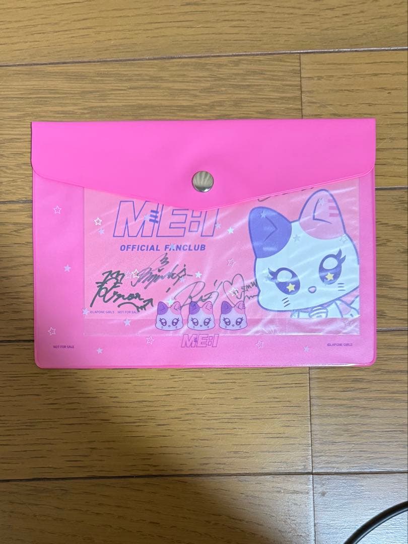 ME:I KCON JAPAN 2024 全員 直筆 サイン入り ポストカード サイン入りポストカードが当たる！「KCON JAPAN 2024」会場限定ME:I