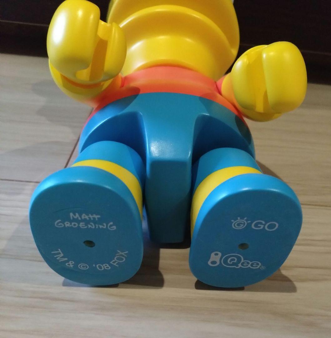 シンプソンズ フィギュア Qee 2008 バート オマケ付き - メルカリ