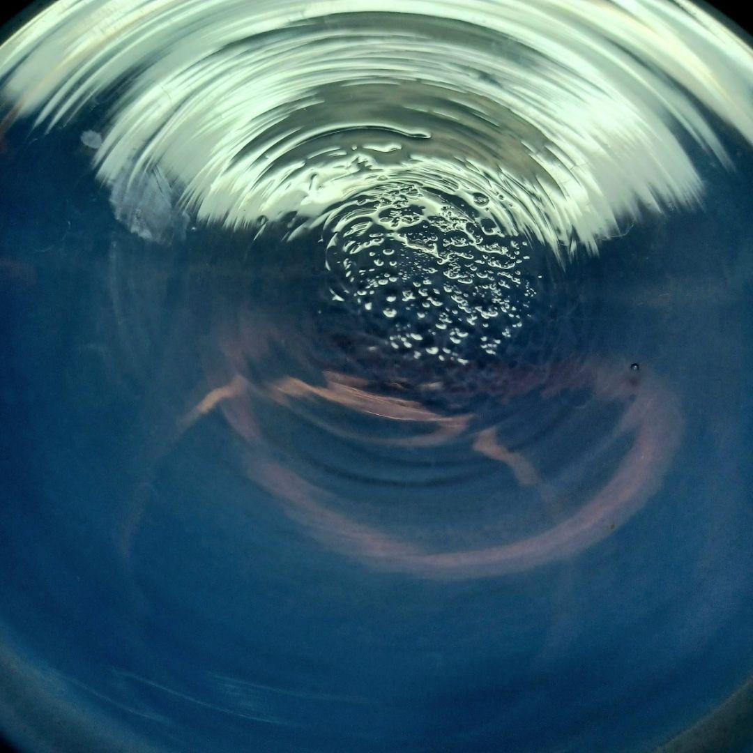 茶道具】☆乳白色 蓋付き ガラス 水指 ☆ オパールセント オパルセント