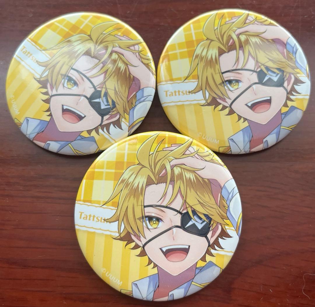 カラフルピーチ たっつん からぴちパラダイス パラぴち 缶バッジ