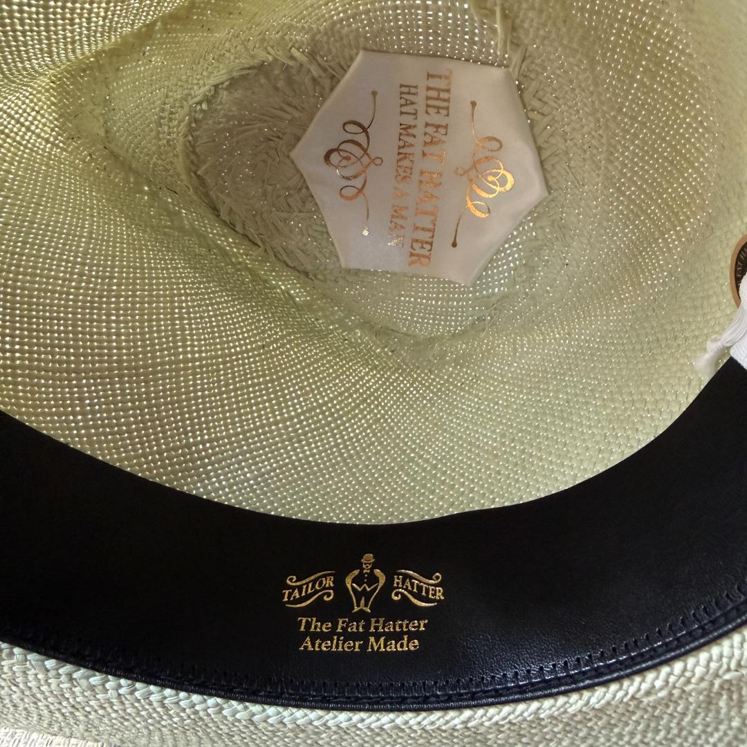THE FAT HATTER VISTA BLUE パナマ ハット BLUE - メルカリ