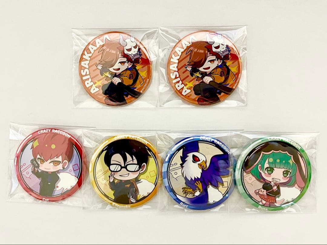 バラ売り可】 ありさか Crazy Raccoon グッズ まとめ売り - メルカリ