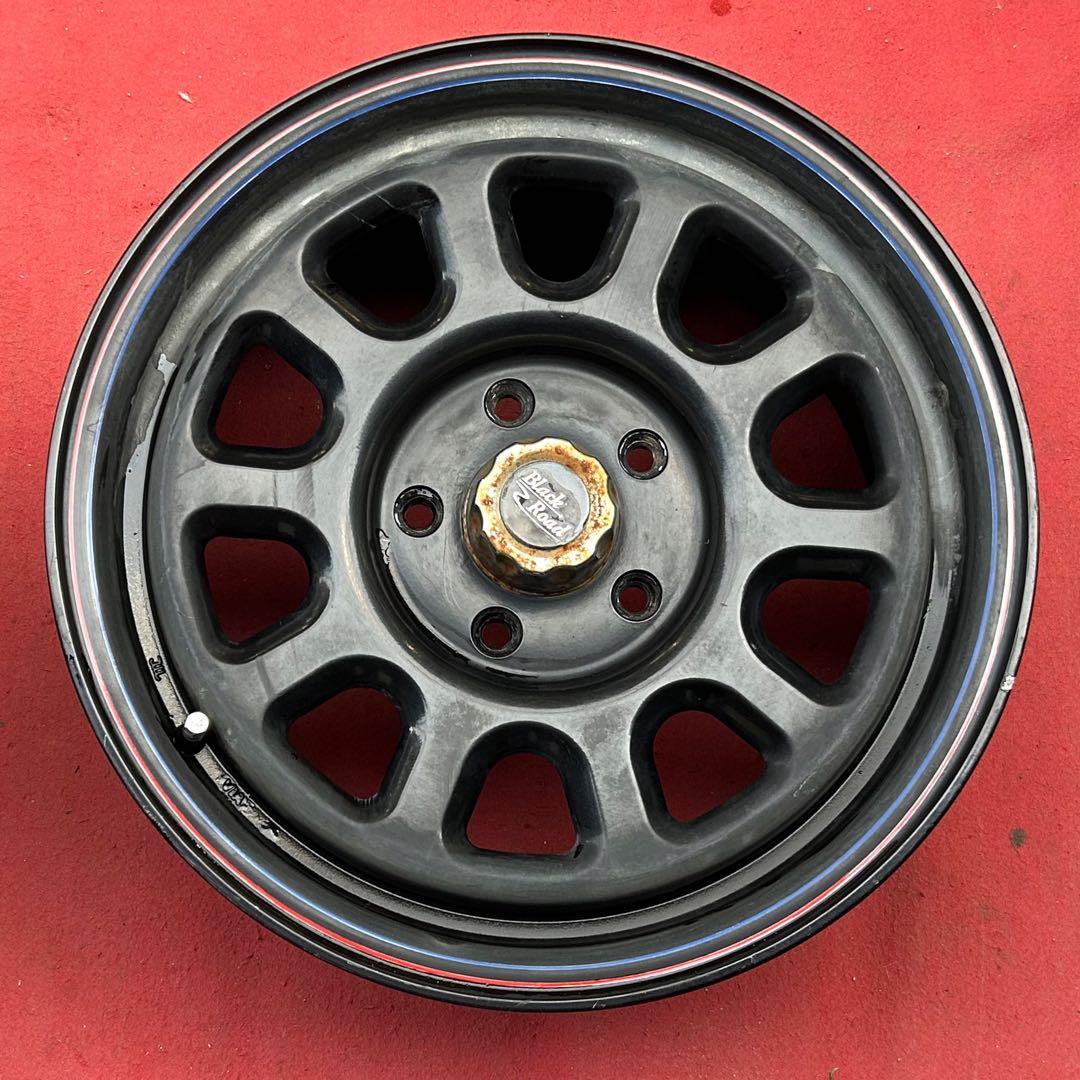 Black Road社外ホイール16インチ×7.0J ＋大体50(手計測）