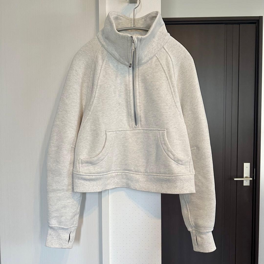 ルルレモン Scuba オーバーサイズ ファネルネックハーフジップ - メルカリ