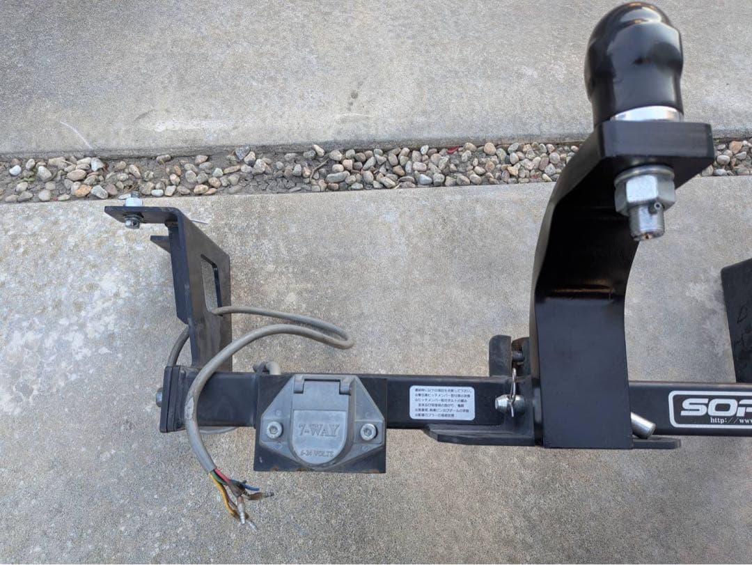 SOREX トレーラー用ヒッチ NBOX JF1 対応のヒッチメンバー - メルカリ