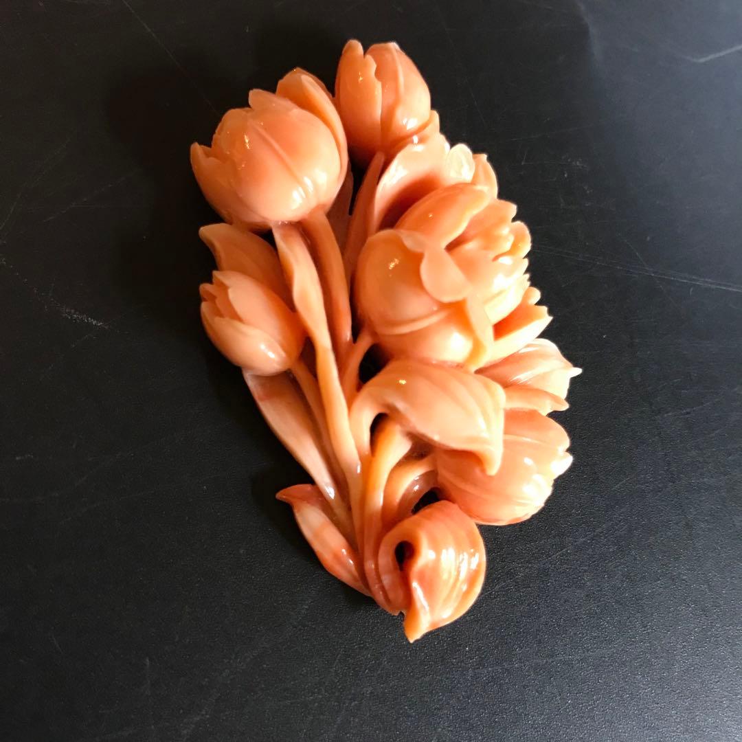 本珊瑚 彫刻品 花8の通販はau PAY マーケット - 輸入雑貨のネット