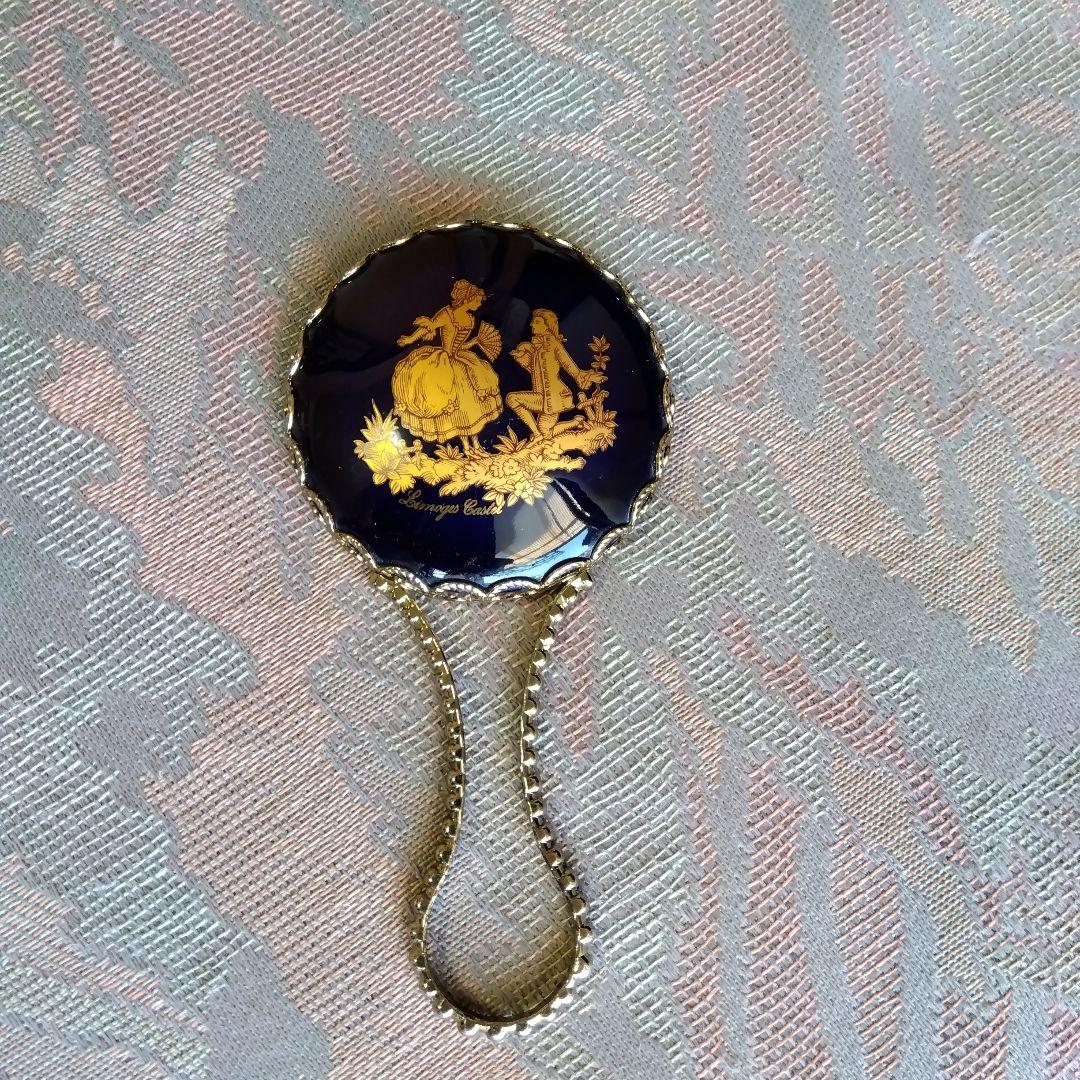 フランス製 LIMOGES リモージュ 手鏡 - メルカリ