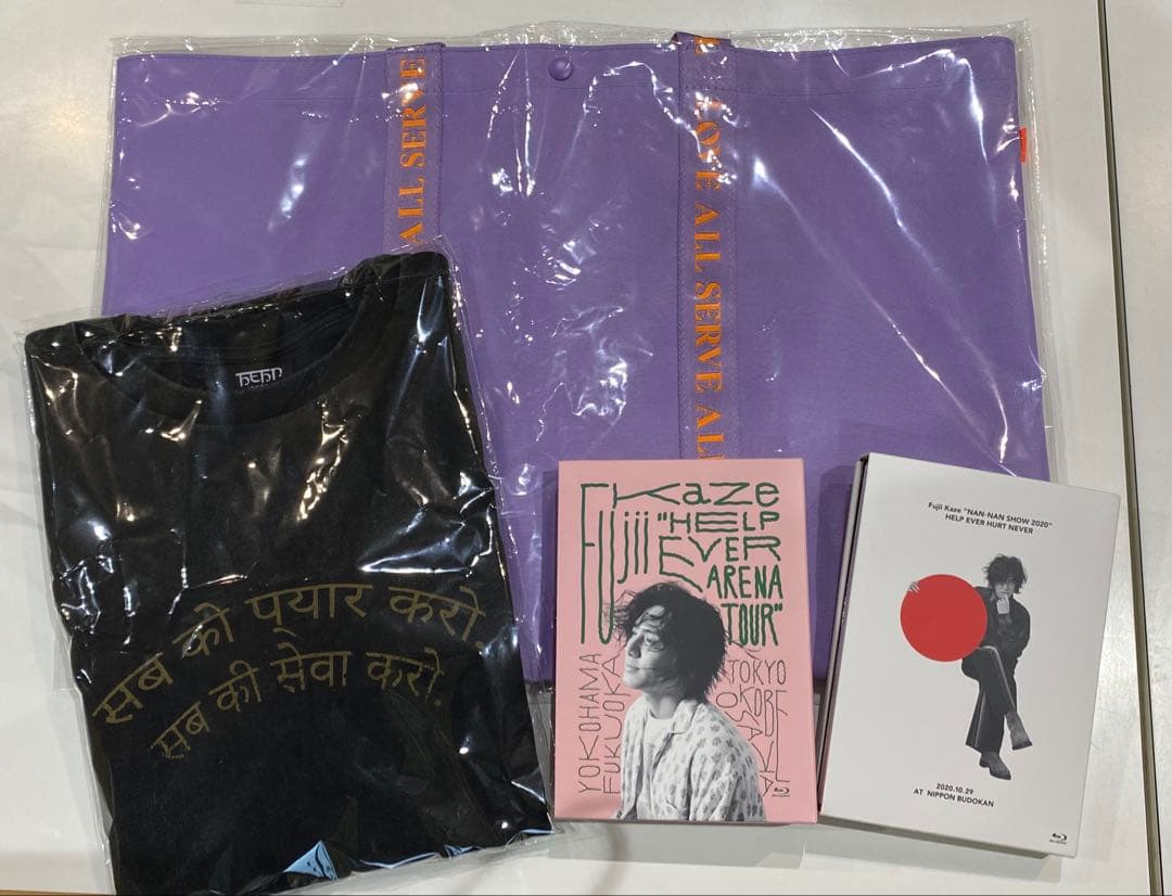 値下げしました！藤井風さんセット！バッグ・長袖T・Blu-ray・ステッカー Fujii Kaze Official Store