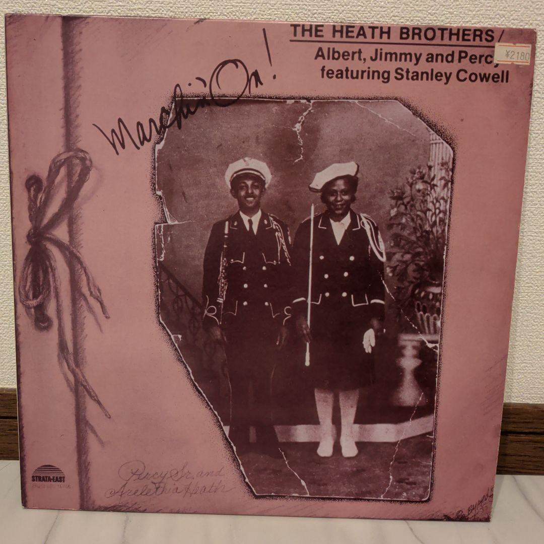 The Heath Brothers Marchin' On! 再発日本盤 The Heath Brothers - Marchin' On! 再発日本盤 - メルカリ