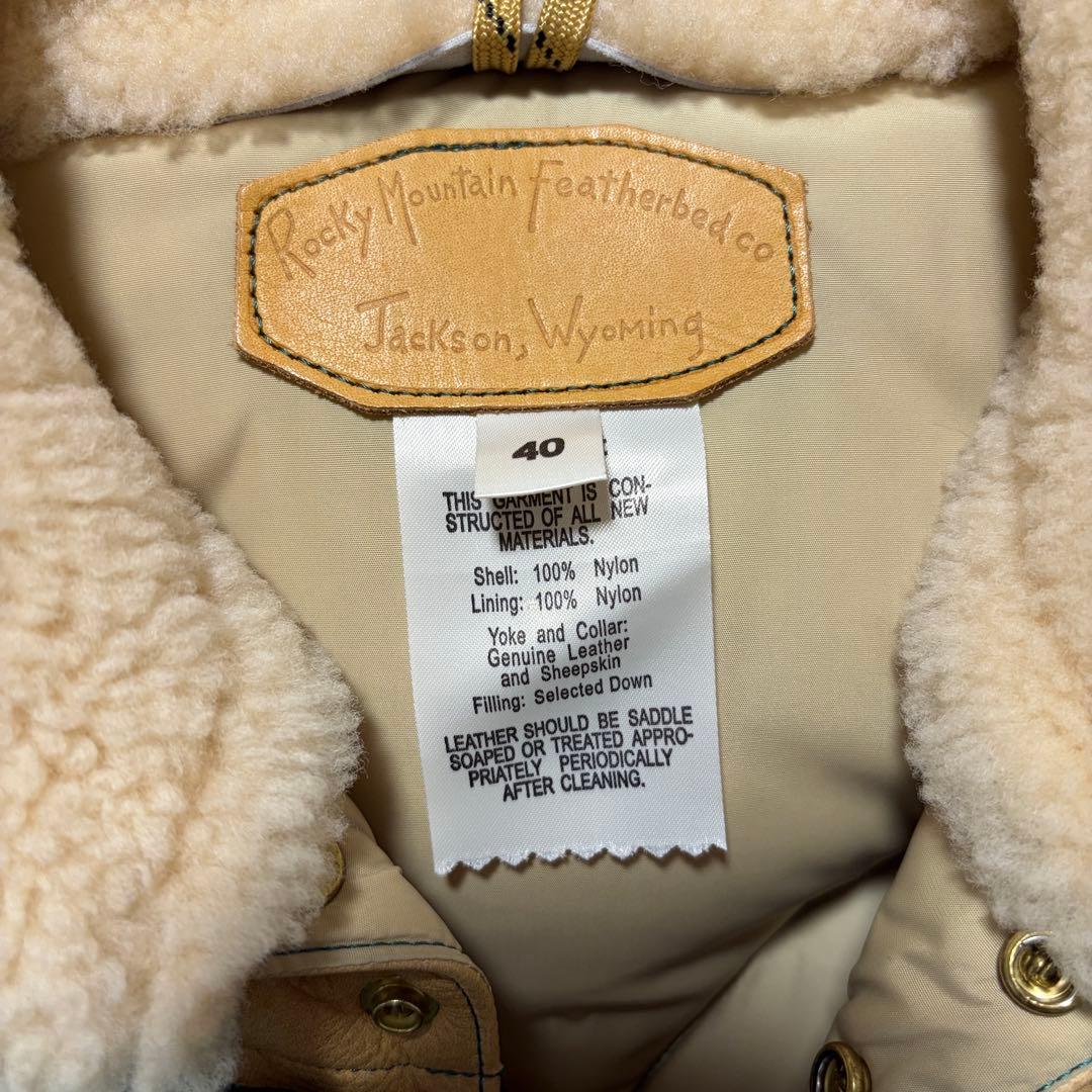 美品】ロッキーマウンテンフェザーヘッド ダウンベスト 40サイズ