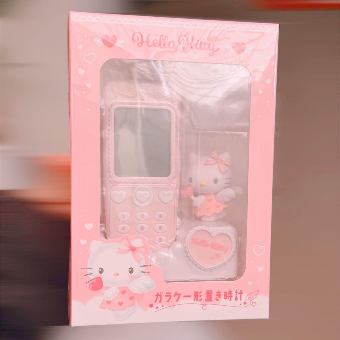 サンリオ ガラケー型置き時計 ハローキティ 新品 - メルカリ