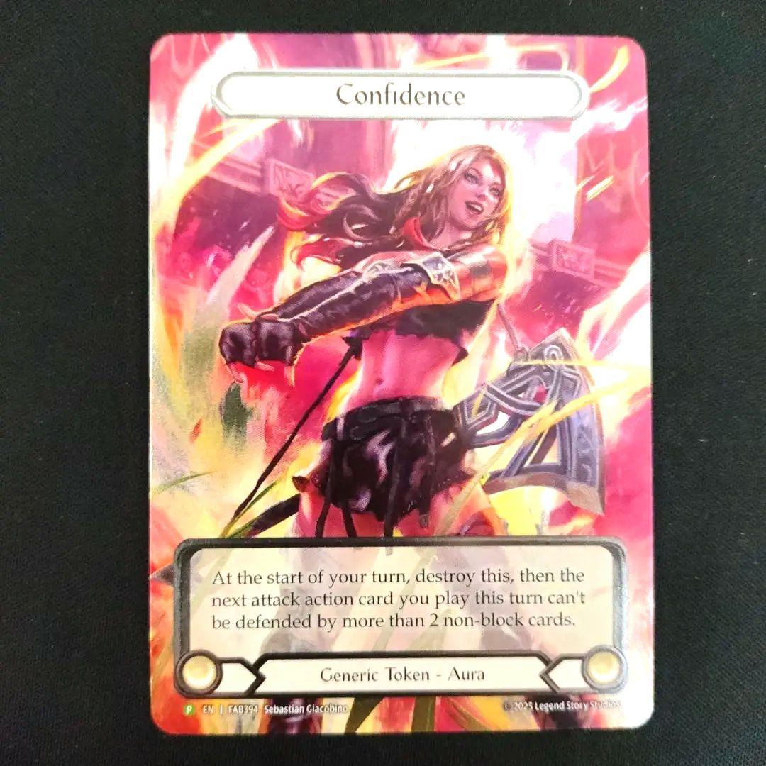FaB Confidence 自信 トークン Flesh and Blood - メルカリ