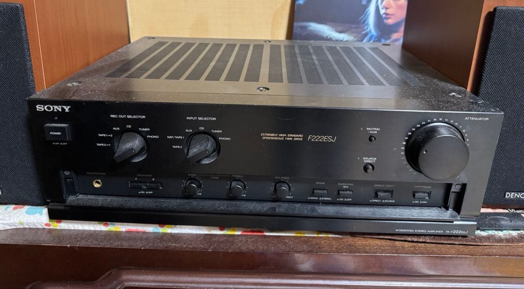 SONY F222ESJ プリメインアンプ SONY TA-F222ESJの仕様 ソニー