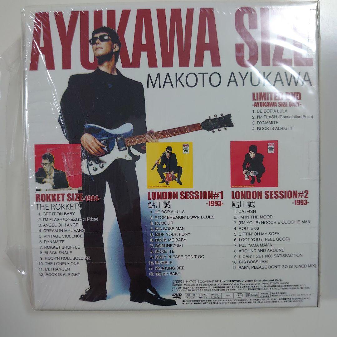 AYUKAWA SIZE (3CD+1DVD) 　鮎川誠