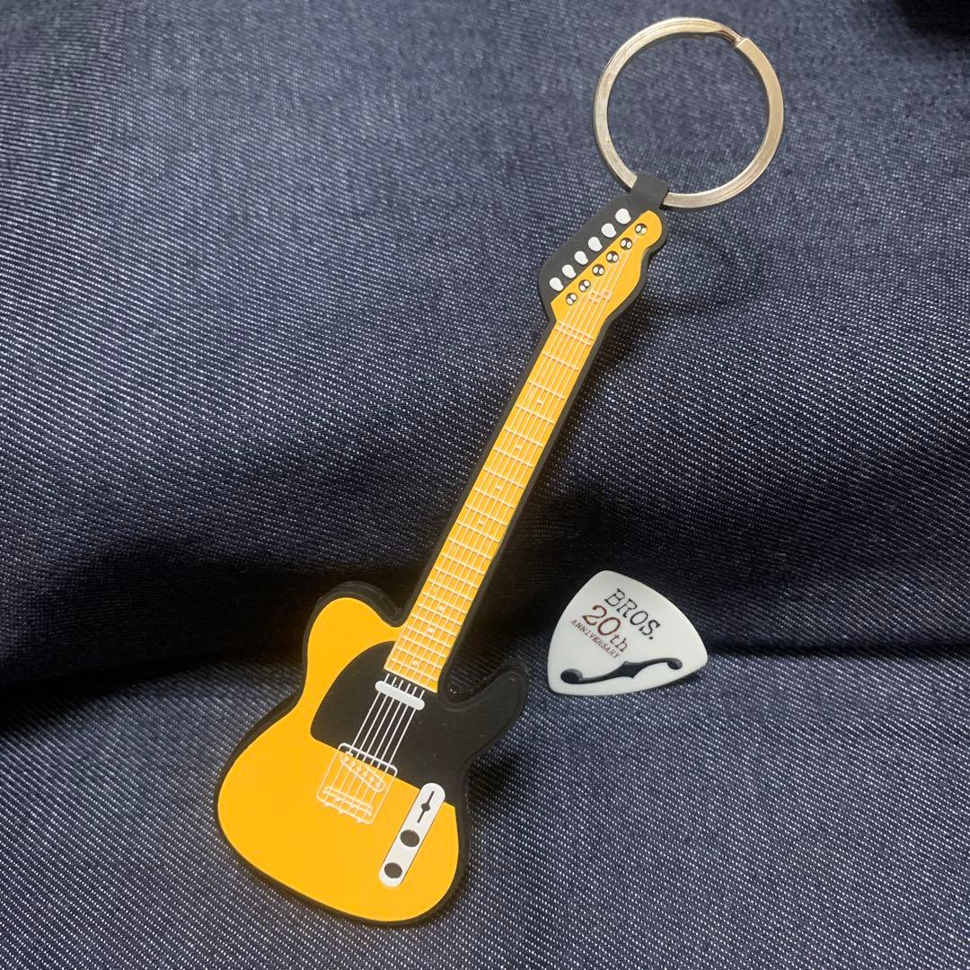 ◇福山雅治ギター型キーホルダー ＆ピック2点セット◇BROS.20th◇未