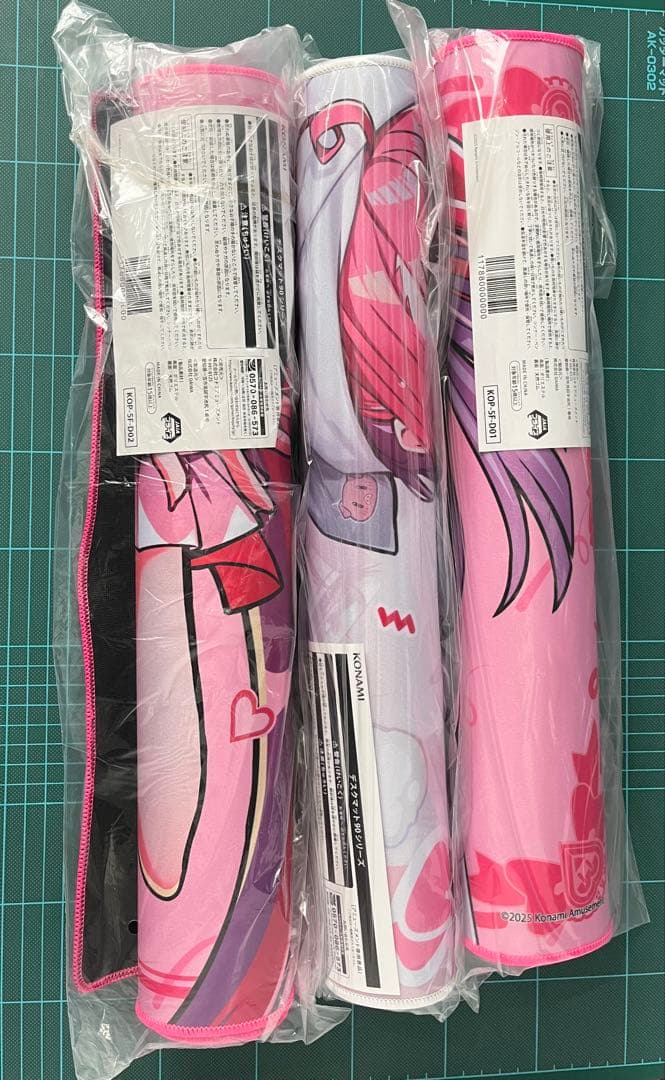 【新品】　コナクレ　デスクマット　ミツモト・ダイア　３点セット コナクレ デスクマット ミツモト ダイア ココア お風呂 麻雀ファイト