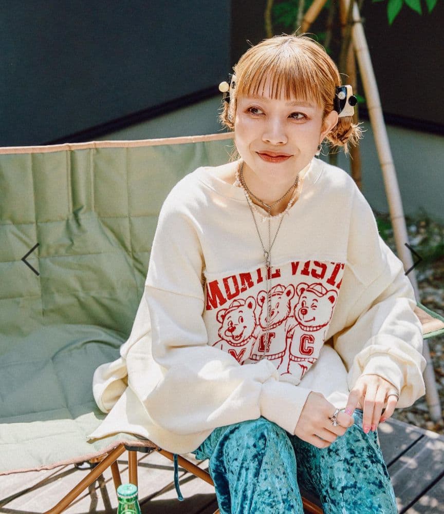 Make stuff '25 ] aimi ロゴプリスウェット ニコアンド - メルカリ