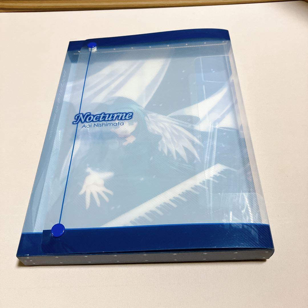 西又葵画集 ノクターン JOKER TYPE ポスター 下敷き カード付属 - メルカリ