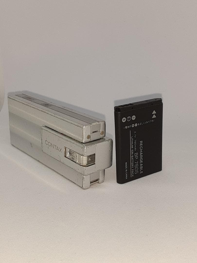 新品バッテリー付】【希少品】CONTAX i4R シルバー コンタックス