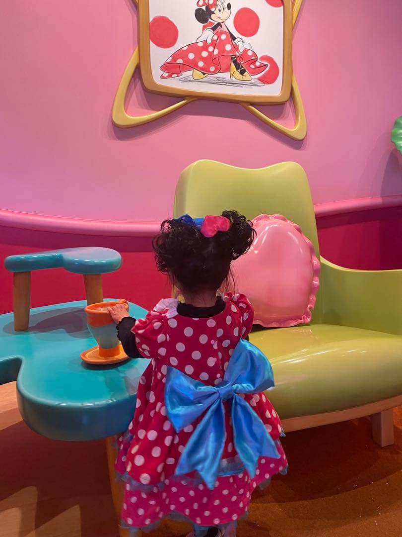 90サイズ]パルパルーザワンピース 現在開催しているディズニーランドの