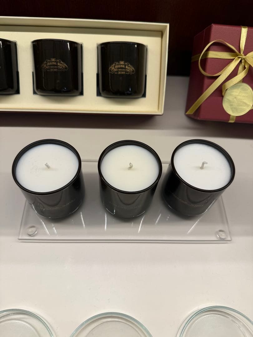 リンクオリジナルメーカーズ クリスマス限定アロマキャンドル 3個