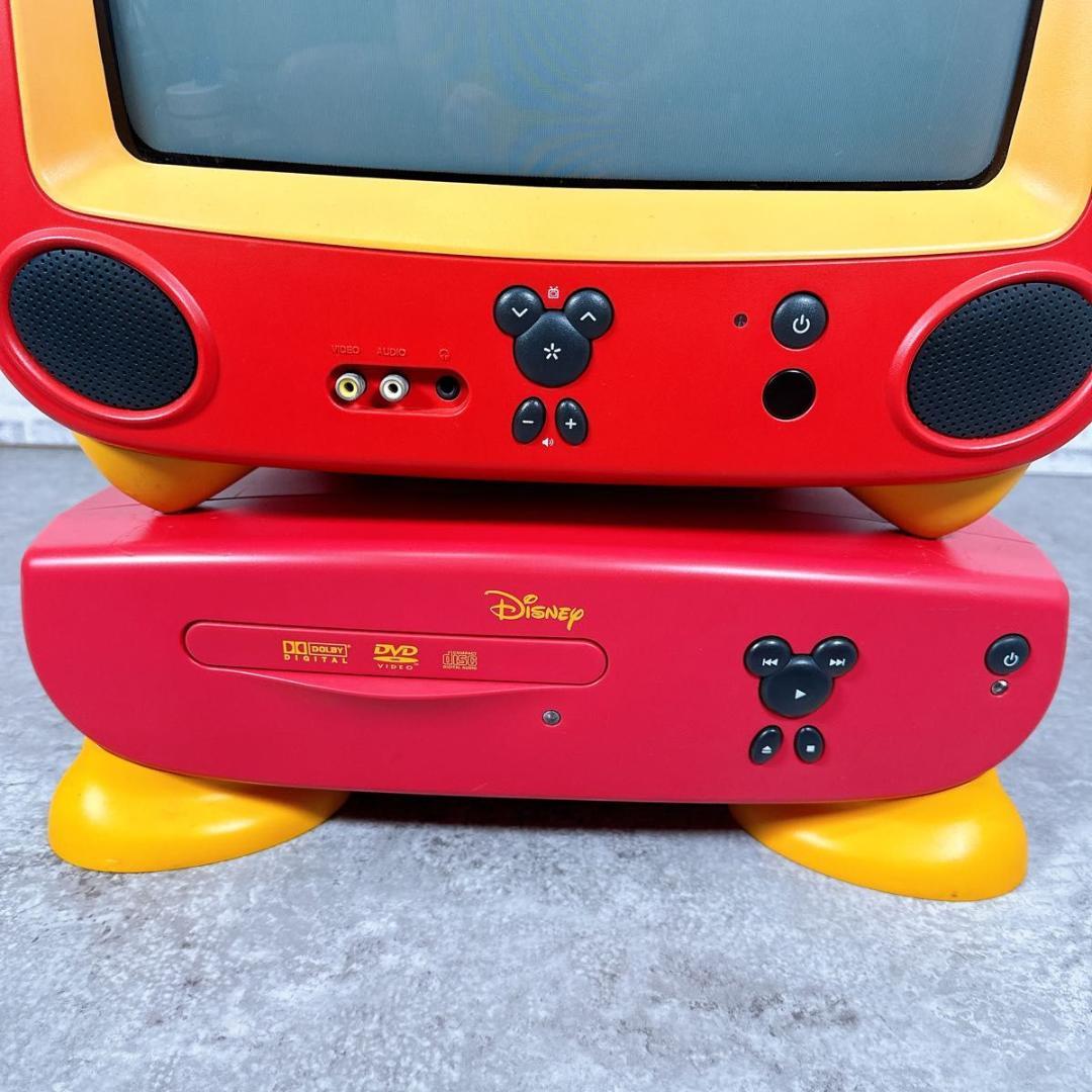 Disney テレビ ディズニー ミッキーマウス 14型テレビ 当時 ブラウン管
