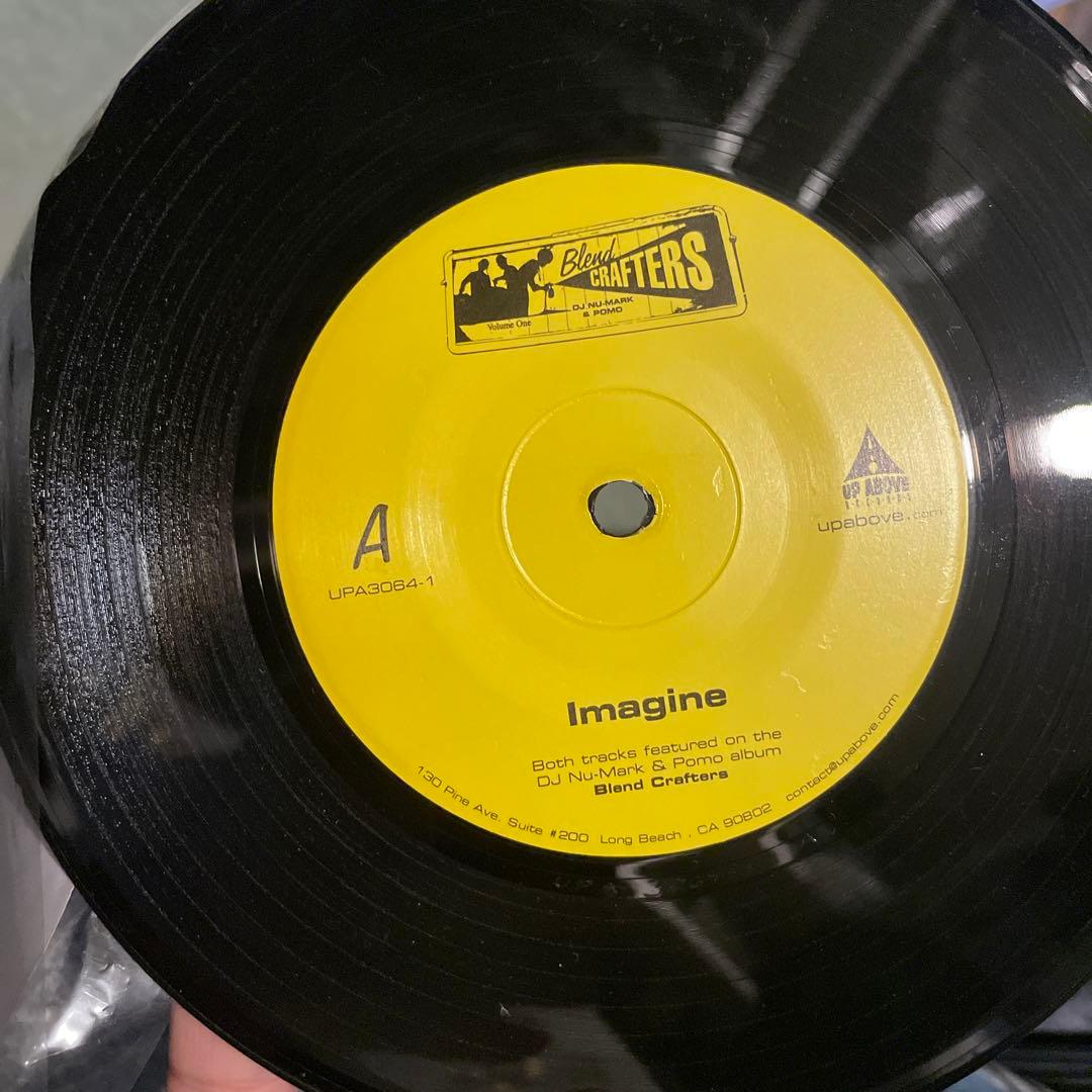 DJ Nu-Mark & Pomo / Imagine 7インチレコード - メルカリ