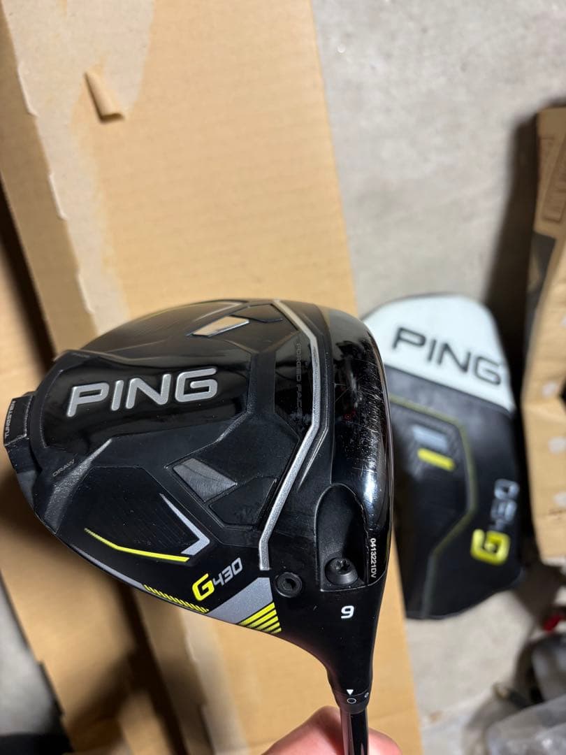 PING G430 MAXドライバー ALTA J CB BLACK Sシャフ ドライバー G430 MAX ロフト：9 シャフト：ALTA J CB BLACK フレックス