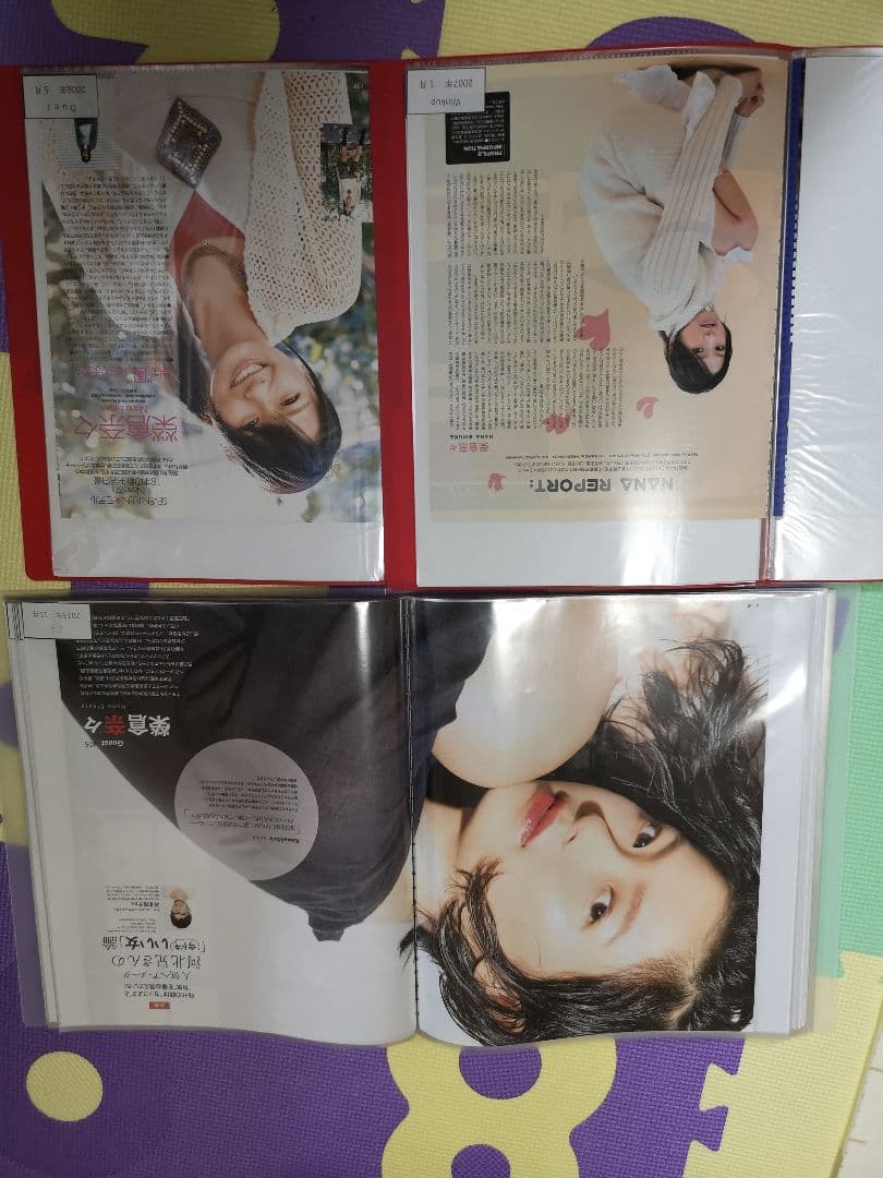 榮倉奈々(1冊200円計算)98冊分150ページ切り抜きしファイリング済み