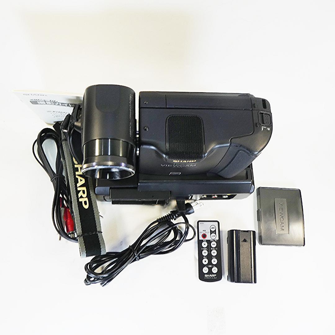 動作良好 Video.Hi8 シャープVL-HL3 8ミリビデオカメラDVD化に