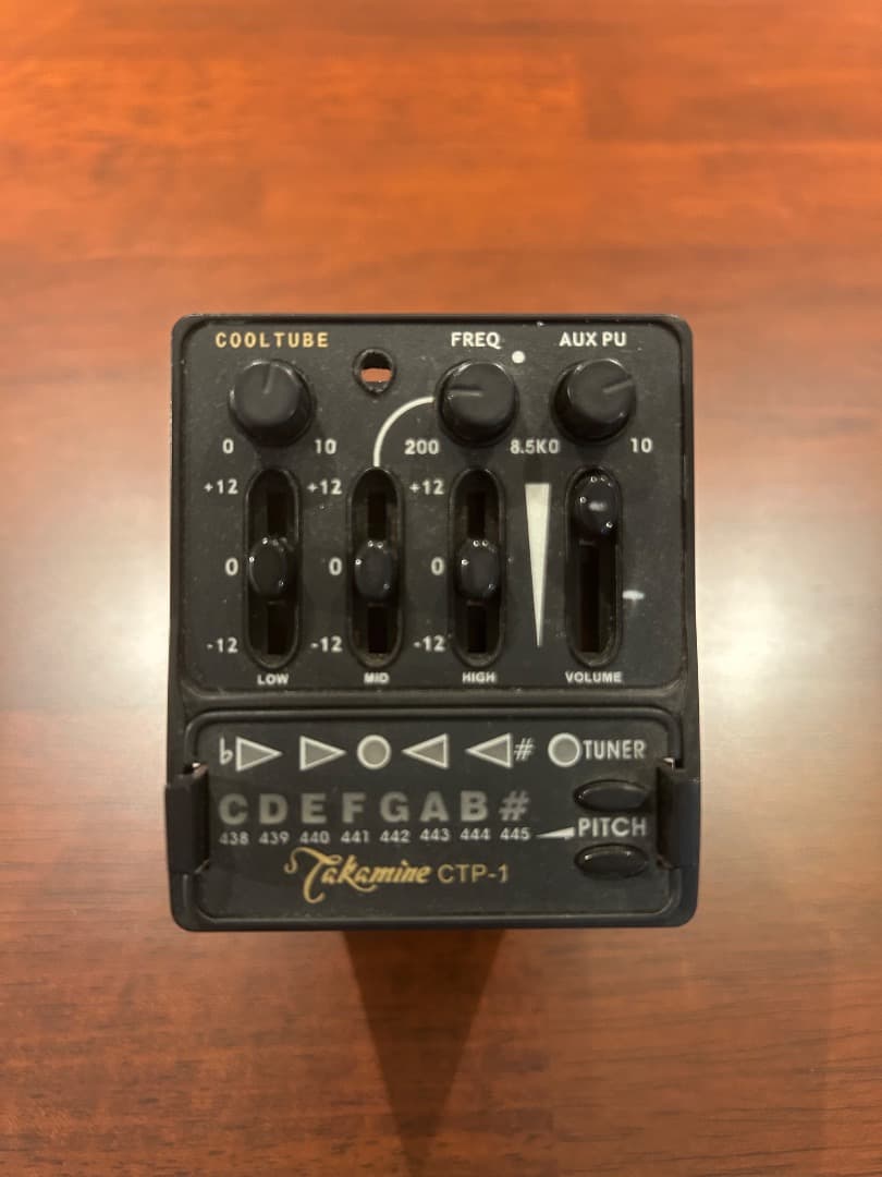 希少　タカミネ　プリアンプ　　CTP-1 11201preamp-