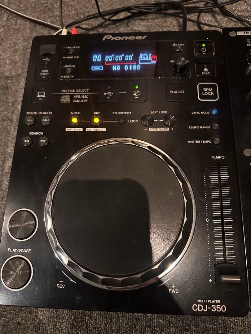 Pioneer CDJ-350 & DJM-350 セット