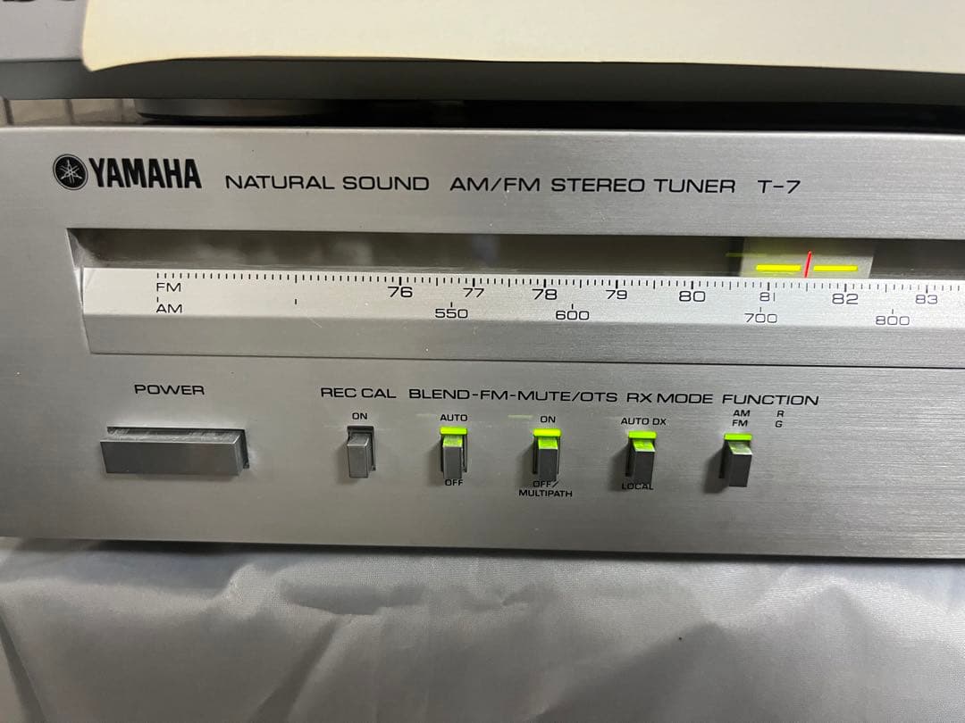 ヤマハ チューナー 名機 T-7 動作品 4連バリコン - メルカリ