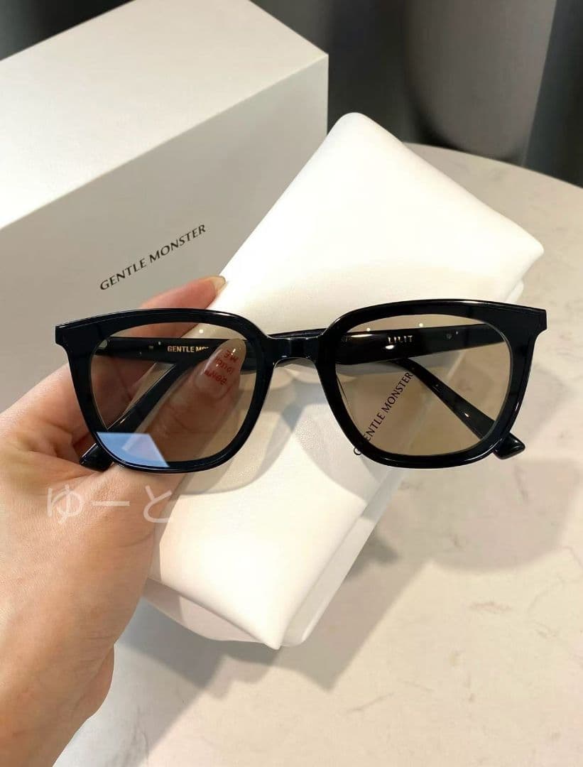 GENTLE MONSTER スクエアサングラス LILIT 茶色 MONSTER LILIT GENTLE