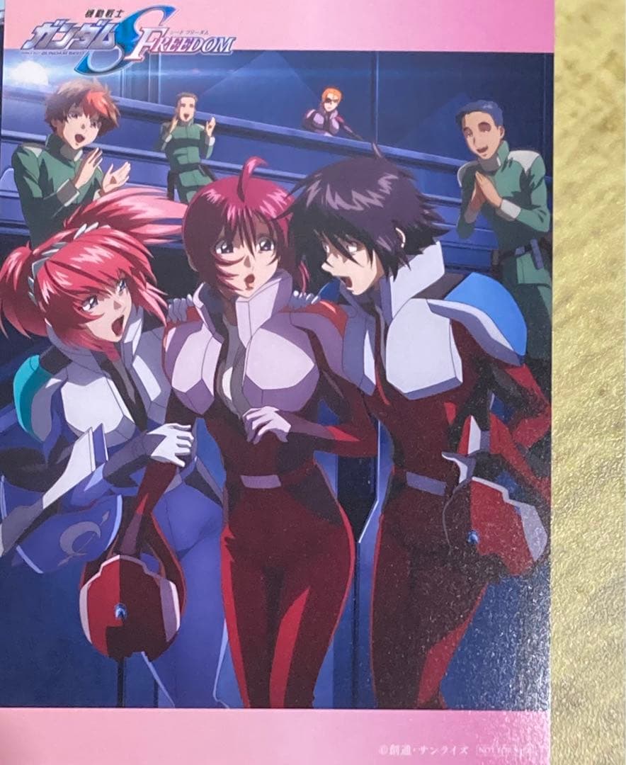 シンアスカ ルナマリア 入場者特典 ガンダムSEED ポストカード