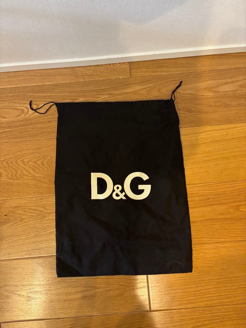 DOLCE&GABBANA D&G レザーブーツ バッファローレザー ブラウン - メルカリ