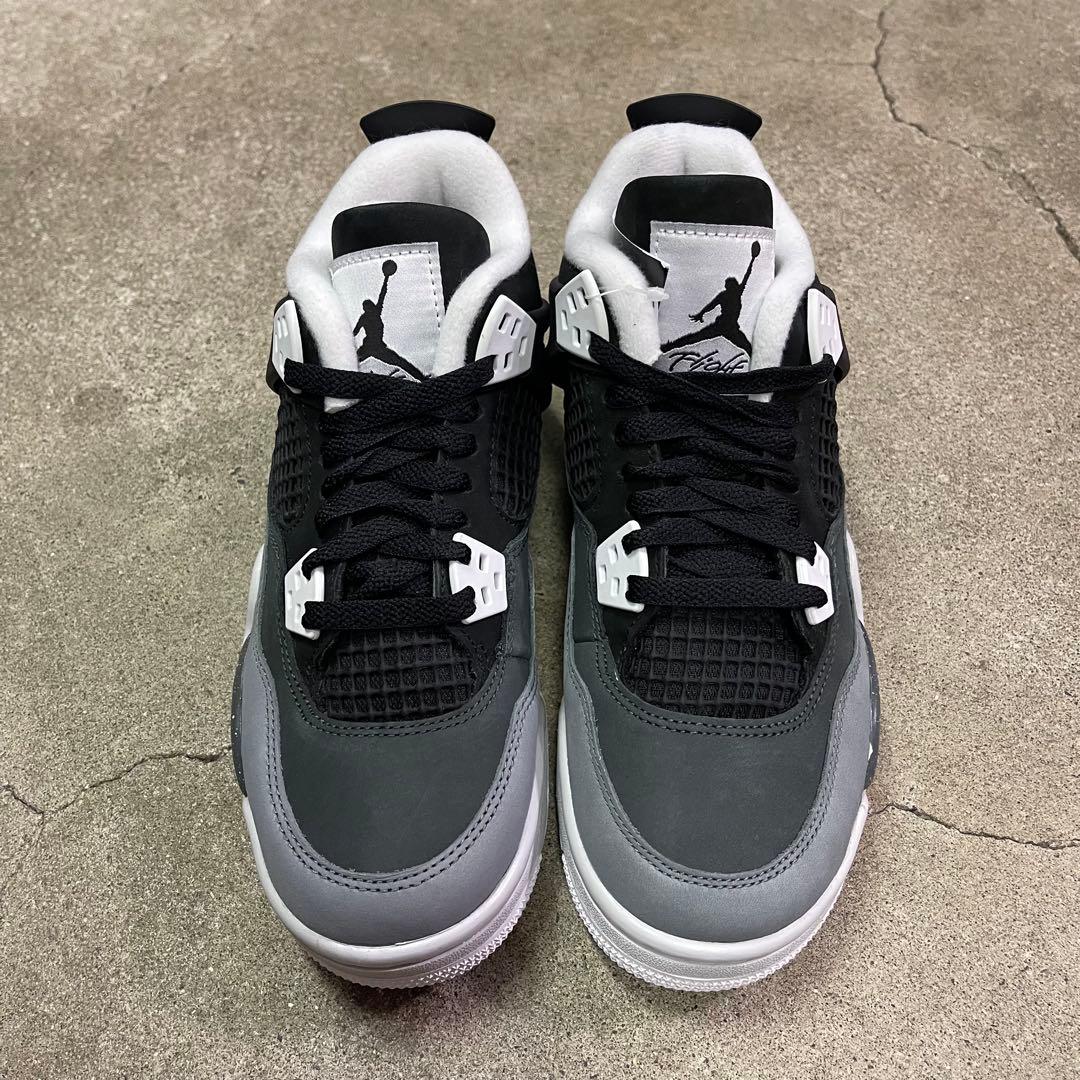 Nike GS Air Jordan 4 Retro \"Fear\" 23㎝