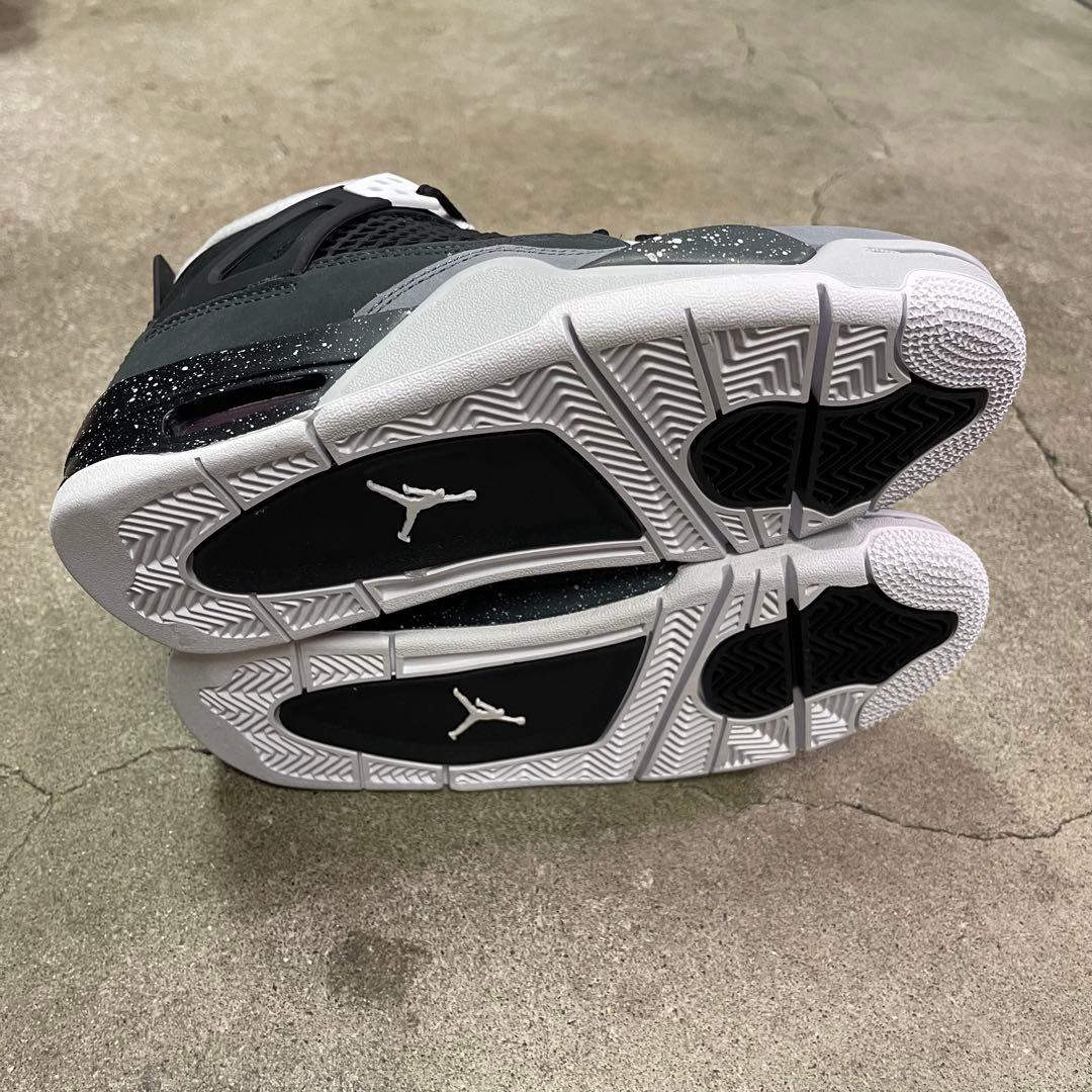 Nike GS Air Jordan 4 Retro \"Fear\" 23㎝