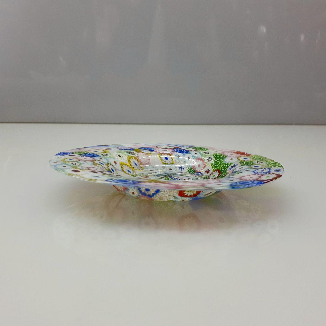 MURANO ムラノ 金彩 ミルフィオリ プレート 皿