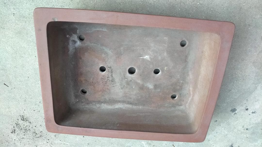 ※【 価格破壊 】※【 旧家土蔵品 】◆《 植木鉢・盆栽鉢 ( 特大 ) 》◆