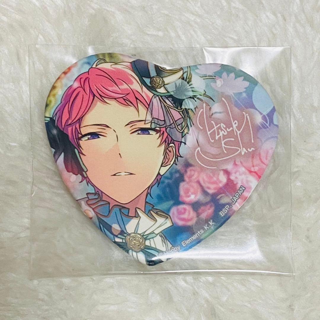 あんスタ 斎宮宗 とるパカ ハート缶バッジ - メルカリ