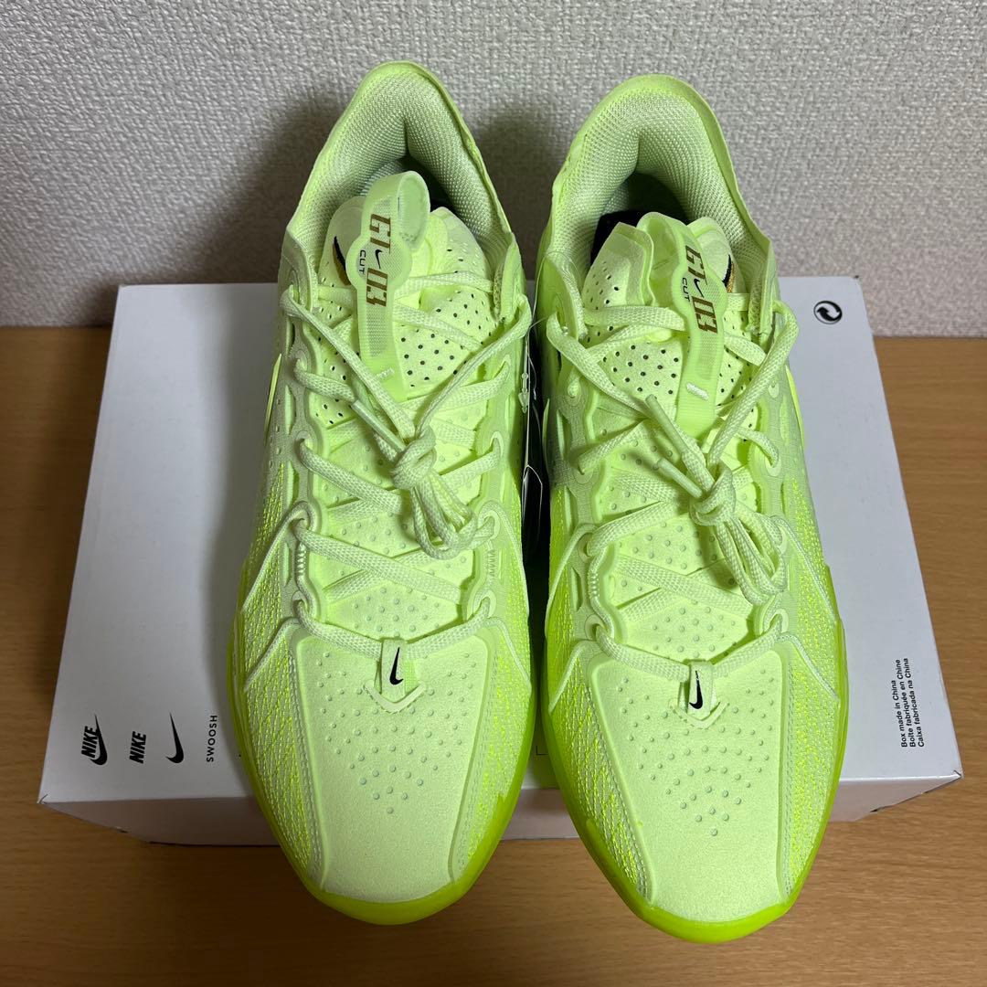 新品 NIKE AIR ZOOM G.T. CUT3 VOLT 25.5cm