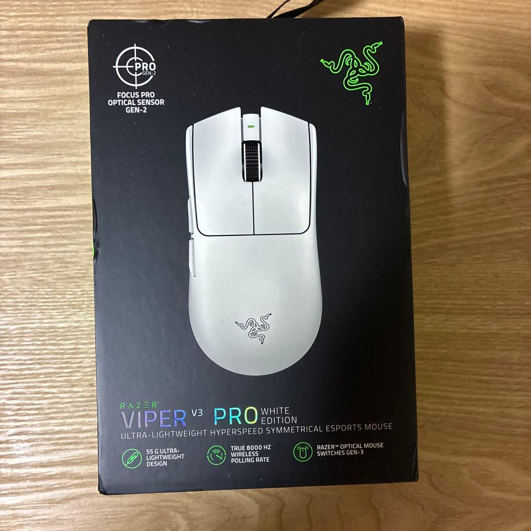 Razer Viper V3 Pro ホワイトエディション Razer Viper V3 Pro (White Edition) Viper - 製品詳細 | パソコンSHOP