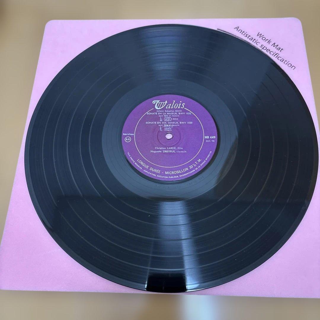 仏Walois原盤MB449 初回MONO MX97/98 バッハ - メルカリ