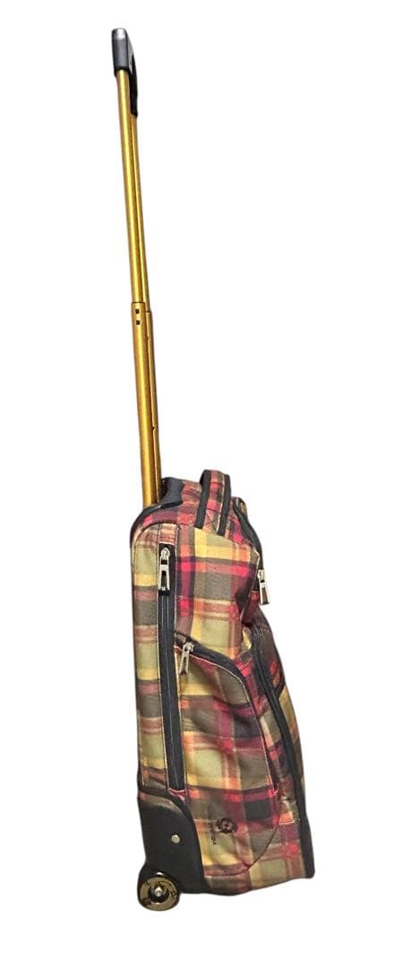 BURTON バートン キャリーバッグ チェック柄 マルチカラー 静音