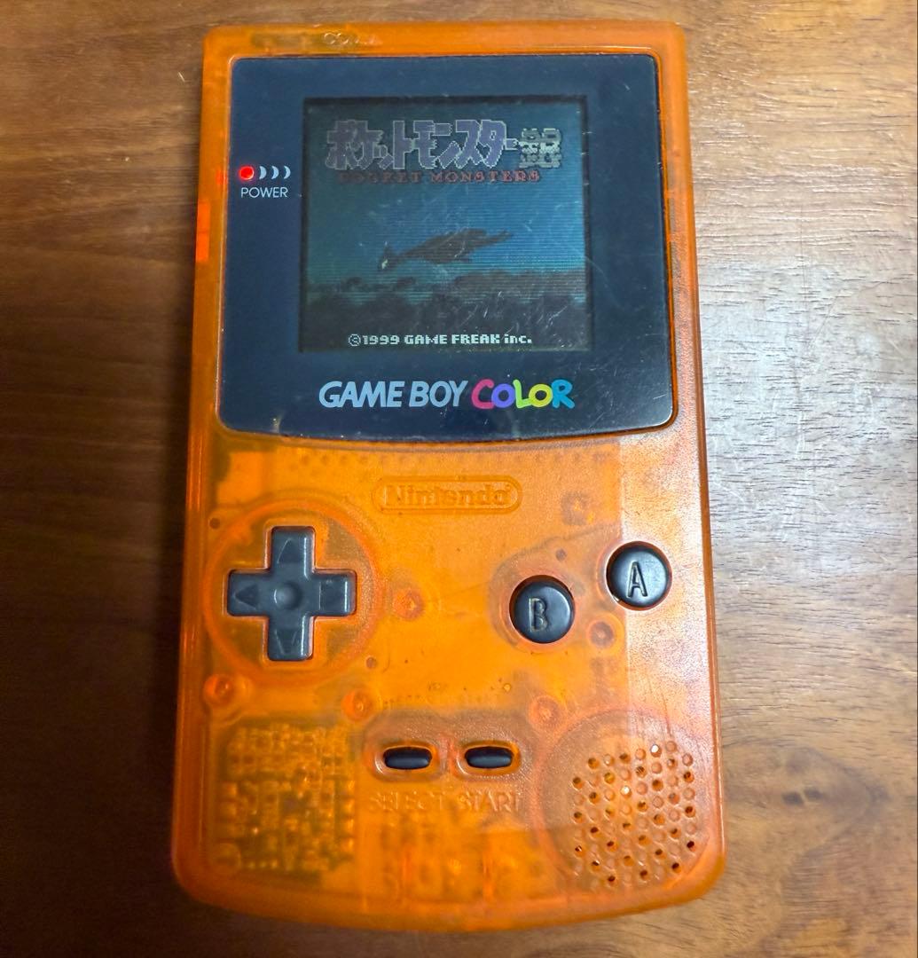 Nintendo ゲームボーイカラー クリアオレンジ ダイエーホークス限定