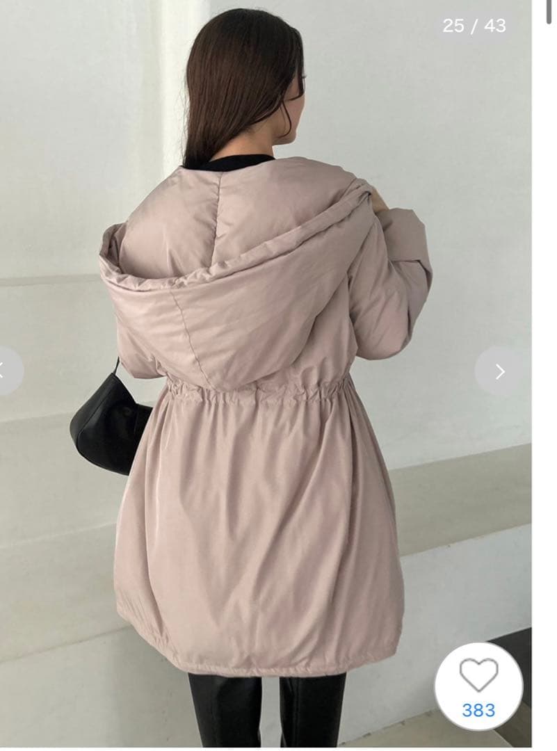 新品！スナイデル 西川 レディモッズダウンコート ダウンジャケット