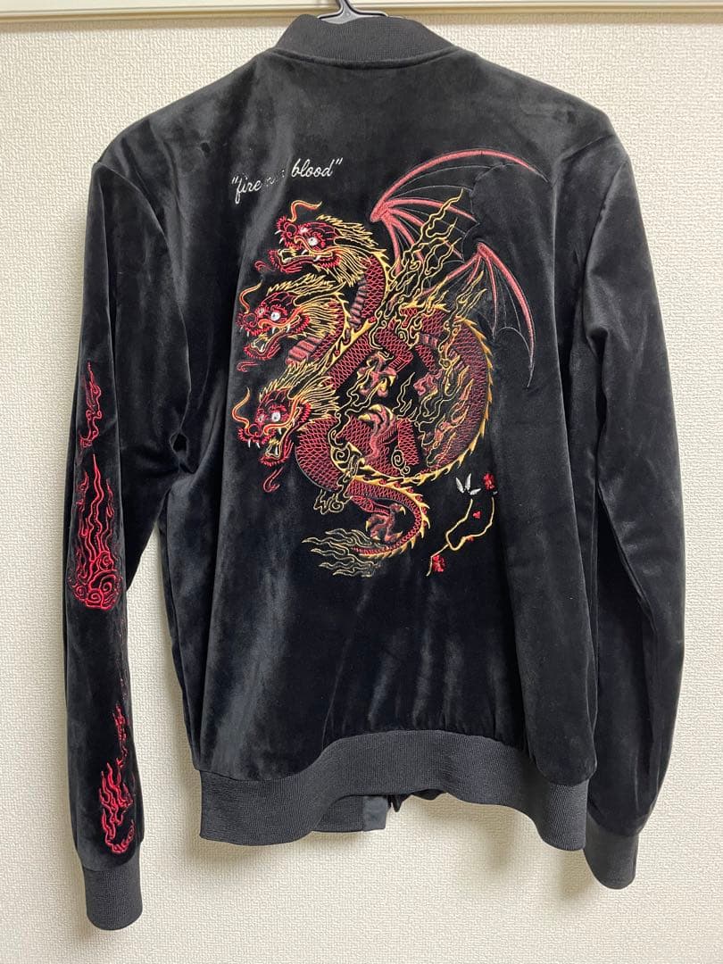 DROP DEAD スカジャン