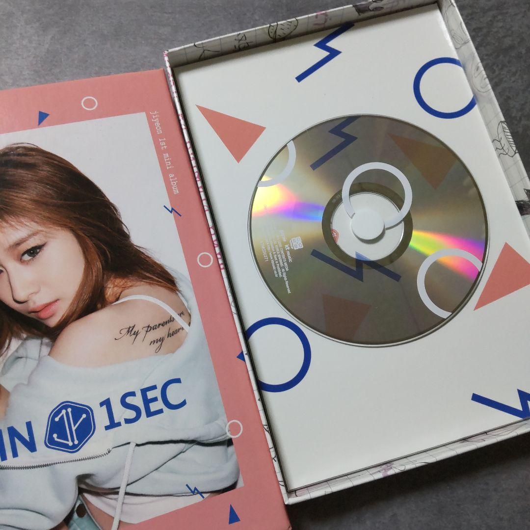 【廃盤】Jiyeon (T-ARA)『Never Ever: 1st 』中古品