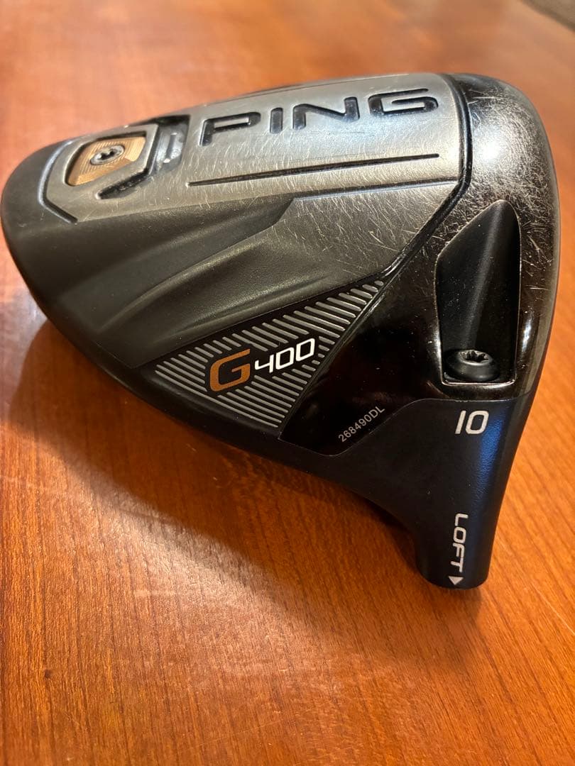 PING G400 LST ドライバー 10°ヘッド.ヘッドカバー付き - メルカリ